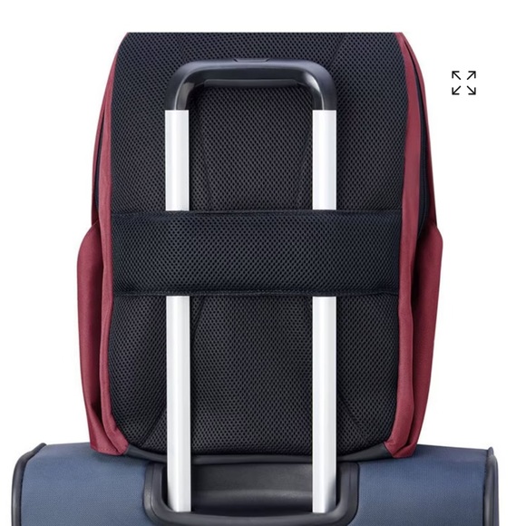 Delsey Securban 15.6 in. Laptop Backpack in Burgundy - NWT! - Picture 6 of 8